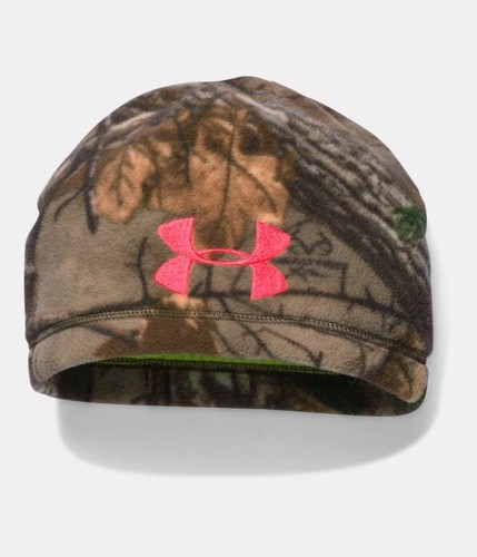 under armour camo beanie